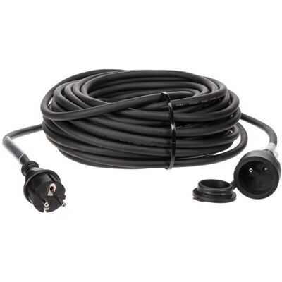 HQ Power Verlängerungskabel 25m Gummi-Insulated Typ E - Innen/Außen HQ Power Verlängerungskabel 25m Gummi-Insulated Typ E - Innen/Außen