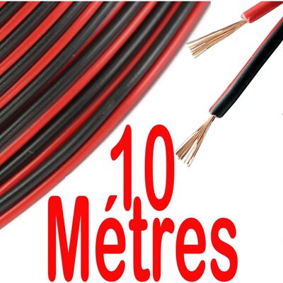HQ Power HQ-Power Cavo altoparlante - 100m, OFC, Rosso/Nero, 2 x 1,50 mm² - Cavo altoparlante HQ Power HQ-Power Cavo altoparlante - 100m, OFC, Rosso/Nero, 2 x 1,50 mm² - Cavo altoparlante