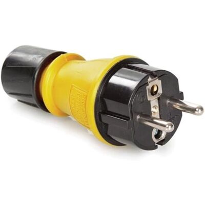 Perel Plugue Externo Robust IP54 - Pinaarde/Schuko - Resistente às intempéries Perel Plugue Externo Robust IP54 - Pinaarde/Schuko - Resistente às intempéries