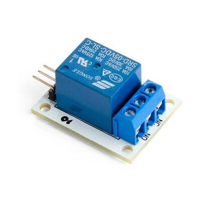 Módulo relé Whadda WPM406 - Acessório para Placa de Desenvolvimento - Azul Módulo relé Whadda WPM406 - Acessório para Placa de Desenvolvimento - Azul