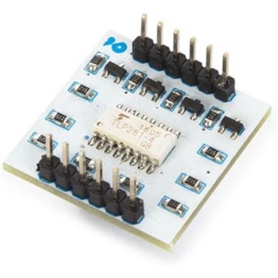 Whadda WPI452 Entwicklungsboard - 4-Kanal-Optokoppler - Schwarz, Weiß, Grau Whadda WPI452 Entwicklungsboard - 4-Kanal-Optokoppler - Schwarz, Weiß, Grau