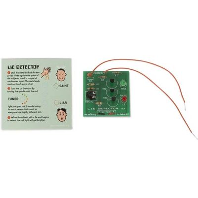 Whadda WSG106 Lie Detector Kit - Galvanic Response Whadda WSG106 Lie Detector Kit - Galvanic Response