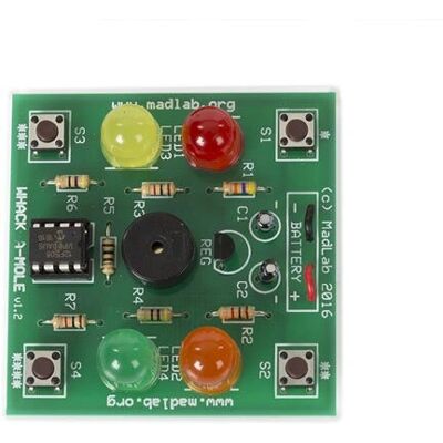 Kit Eletrônico Whadda WSG111 - Bater na Toupeira Kit Eletrônico Whadda WSG111 - Bater na Toupeira