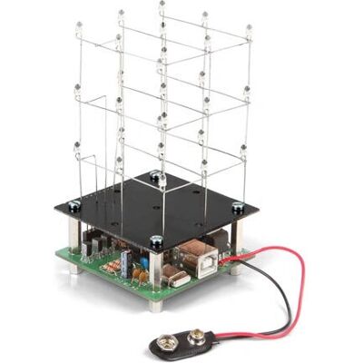 Whadda WSL193 3D Led Cube - Lighting Accessory Whadda WSL193 3D Led Cube - Lighting Accessory