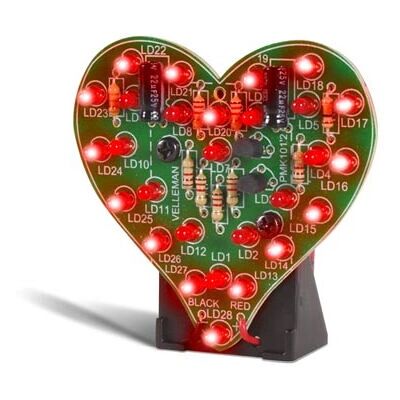 Whadda WSSA101 Beating Heart - Romantic Lighting Accessory Whadda WSSA101 Beating Heart - Romantic Lighting Accessory