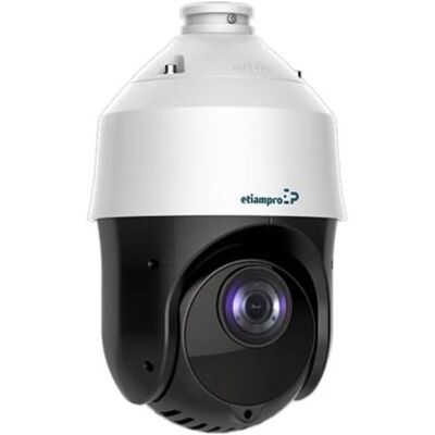 EtiamPro Dome IP-Überwachungskamera - 2 MP, PTZ, IR, Schwarz EtiamPro Dome IP-Überwachungskamera - 2 MP, PTZ, IR, Schwarz