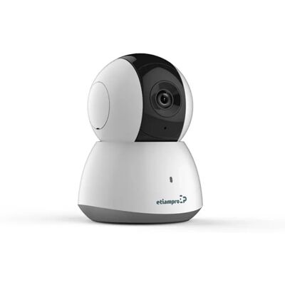 Cámara IP mini EtiamPro - 2 MP, WiFi, Pan/Tilt, IR LEDs Cámara IP mini EtiamPro - 2 MP, WiFi, Pan/Tilt, IR LEDs