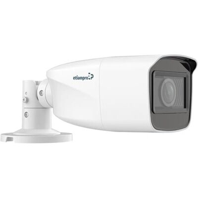 Cámara CCTV HD Velleman - HD TVI - Cilíndrica - Lente Vari-focal - Blanco Cámara CCTV HD Velleman - HD TVI - Cilíndrica - Lente Vari-focal - Blanco