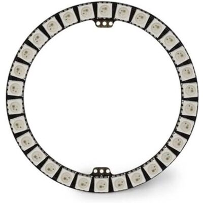 Whadda Brightdot Großer Schwarzer LED-Ring - 8x4x12cm Whadda Brightdot Großer Schwarzer LED-Ring - 8x4x12cm