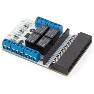 Whadda Microbit Modulo Relè 4 Canali - Controlla Dispositivi ad Alta Corrente Whadda Microbit Modulo Relè 4 Canali - Controlla Dispositivi ad Alta Corrente