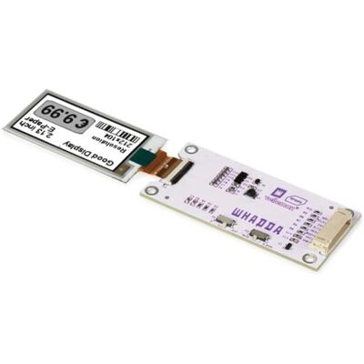 Whadda WPM466 2,13'' E-Ink-Display für Arduino - Weiß Whadda WPM466 2,13'' E-Ink-Display für Arduino - Weiß
