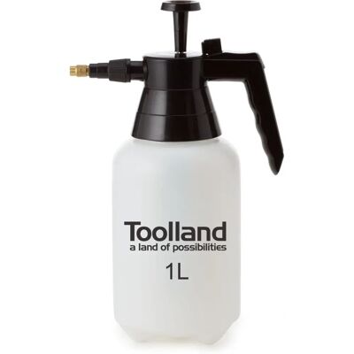 Pulverizador de pressão Toolland - Cabeçote ajustável - 1L - Pulverizador de pressão Pulverizador de pressão Toolland - Cabeçote ajustável - 1L - Pulverizador de pressão