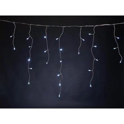 Tenda LED Vellight - Bianco freddo, 2m, 72 LED, Impermeabile Tenda LED Vellight - Bianco freddo, 2m, 72 LED, Impermeabile