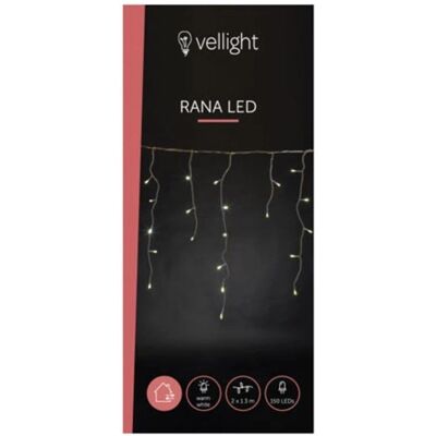 Velleman Rana 2.6m LED-Lichterkette - Warmweiß - IP44 Velleman Rana 2.6m LED-Lichterkette - Warmweiß - IP44