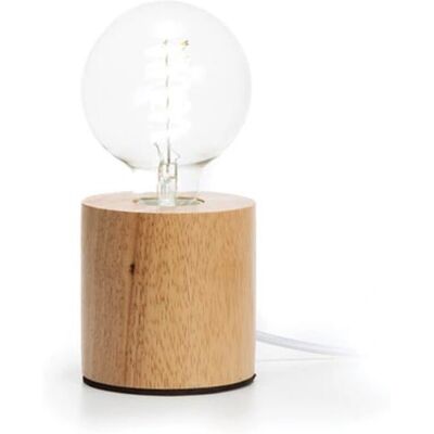 Velleman V-STAND-CYL-OAK Tischlampe - Zylinder - E27 - 60W - Schwarz Velleman V-STAND-CYL-OAK Tischlampe - Zylinder - E27 - 60W - Schwarz