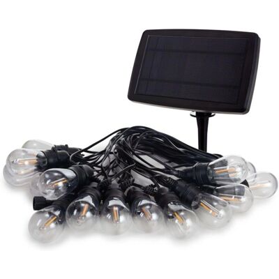 Velleman Vellight Solar Lichterkette - 15m, 15 LEDs, Warmweiß Velleman Vellight Solar Lichterkette - 15m, 15 LEDs, Warmweiß