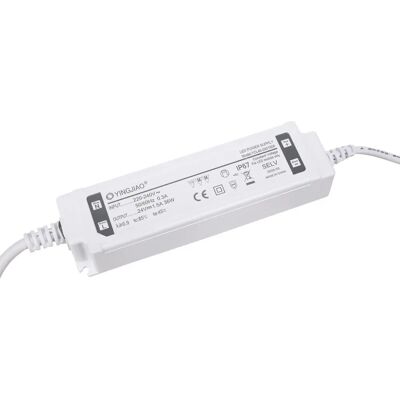 Alimentation Yingjiao 40W 24V - Sortie unique - Blanc Alimentation Yingjiao 40W 24V - Sortie unique - Blanc