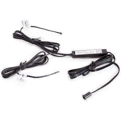 EtiamPro Interruptor con Sensor de Movimiento para Interior - Negro - 10x3x11cm - Para Tiras LED EtiamPro Interruptor con Sensor de Movimiento para Interior - Negro - 10x3x11cm - Para Tiras LED