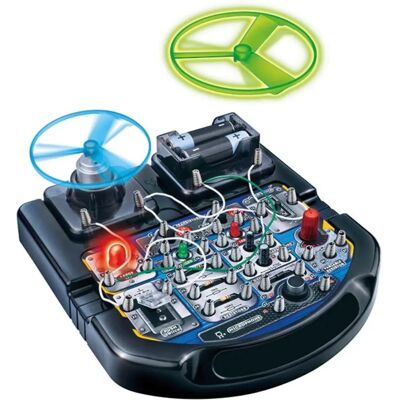 Velleman Elektronikprojektset - 18 Experimente - LED, Ventilator, Ton - Kinder 8+ Velleman Elektronikprojektset - 18 Experimente - LED, Ventilator, Ton - Kinder 8+