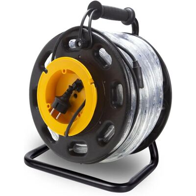 HQ Power Flexibler LED-Lichterkette - 30M - Kaltweiß - Sicherheitsbeleuchtung HQ Power Flexibler LED-Lichterkette - 30M - Kaltweiß - Sicherheitsbeleuchtung