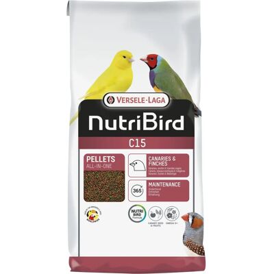 Alimento per Uccelli Versele-Laga NutriBird C15 - 10kg Alimento per Uccelli Versele-Laga NutriBird C15 - 10kg