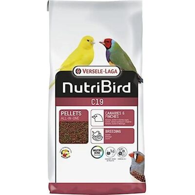 Versele-laga NutriBird C19 Comida para Pájaros - 10 kg Versele-laga NutriBird C19 Comida para Pájaros - 10 kg