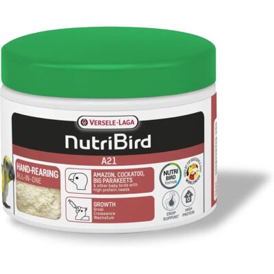 Nourriture pour oiseaux Versele-Laga Nutribird A21 - 250g - Publicité Nourriture pour oiseaux Versele-Laga Nutribird A21 - 250g - Publicité