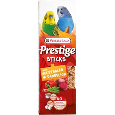 Versele-Laga Prestige Små papegøysticks med grønnsaker og løvetann Versele-Laga Prestige Små papegøysticks med grønnsaker og løvetann