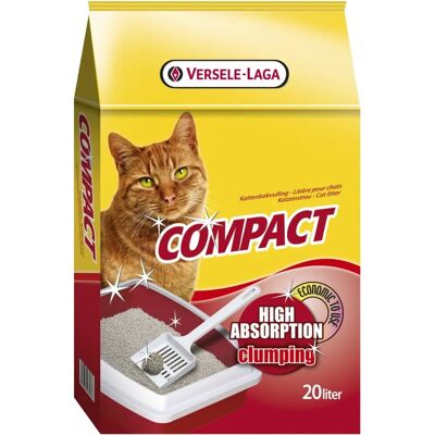 Versele-Laga Compact 20 l 20 kg - Litière pour chats Versele-Laga Compact 20 l 20 kg - Litière pour chats