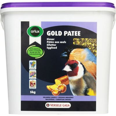 Pasta de Cría para Aves Silvestres Versele-laga Gold Patee - Alimentación Completa Pasta de Cría para Aves Silvestres Versele-laga Gold Patee - Alimentación Completa