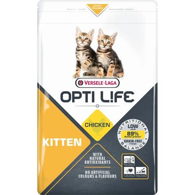 VERSELE-LAGA OPTI LIFE Kattunge Kyckling 2,5 kg - Kattsmat VERSELE-LAGA OPTI LIFE Kattunge Kyckling 2,5 kg - Kattsmat