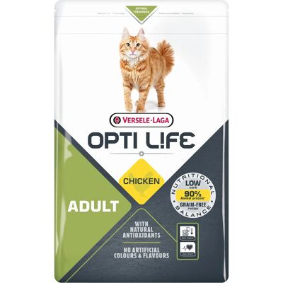 VERSELE-LAGA Opti Life Katt Vuxen Kyckling - Kattsfoder VERSELE-LAGA Opti Life Katt Vuxen Kyckling - Kattsfoder