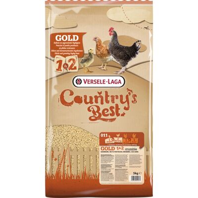 Versele-Laga GOLD 1&2 Bröckchen 5 kg - Geflügelfutter Versele-Laga GOLD 1&2 Bröckchen 5 kg - Geflügelfutter