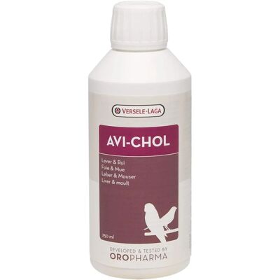 Versele-Laga Avi-Chol 250ml - Integratore per il fegato degli uccelli Versele-Laga Avi-Chol 250ml - Integratore per il fegato degli uccelli