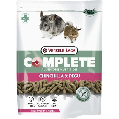 Versele-Laga Chinchilla Complete - Långa fibrer, Färska grönsaker, Vitaminer Versele-Laga Chinchilla Complete - Långa fibrer, Färska grönsaker, Vitaminer