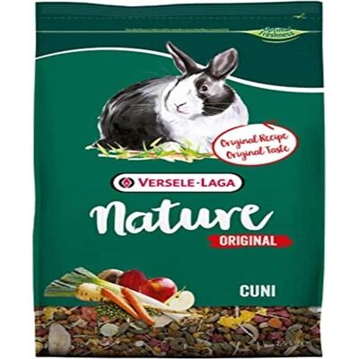 Versele-Laga Nature Original Cuni - Foder för små kaniner - 2,5 kg Versele-Laga Nature Original Cuni - Foder för små kaniner - 2,5 kg