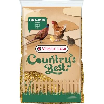 Versele Laga Country's Best GRA-MIX Pollitas y Faisanes - Mezcla de Alimento para Aves Versele Laga Country's Best GRA-MIX Pollitas y Faisanes - Mezcla de Alimento para Aves