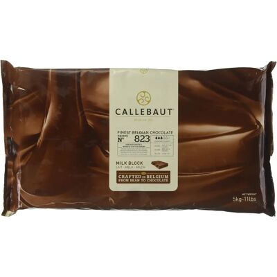 Callebaut - Finest Belgian Milk Chocolate 35.5% 5kg Block - 35,5% Cacao - 5 kg Block - Chocolate - Publicité Callebaut - Finest Belgian Milk Chocolate 35.5% 5kg Block - 35,5% Cacao - 5 kg Block - Chocolate - Publicité
