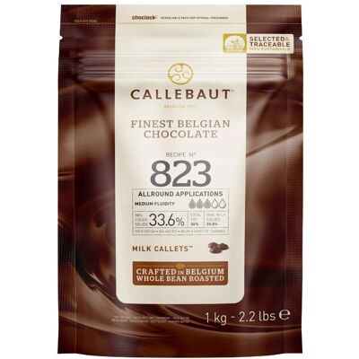 Callebaut 823Nv Belgijska Mleczna Czekolada - Czekolada Callebaut 823Nv Belgijska Mleczna Czekolada - Czekolada
