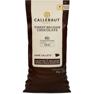 Callebaut - Recipe 811 - 54.5% - Buttons - Chocolate Callebaut - Recipe 811 - 54.5% - Buttons - Chocolate