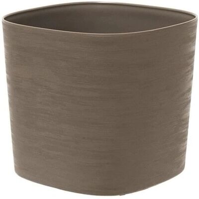Garden ID Taupe 30 x 30 cm - Vaso auto-irrigante Garden ID Taupe 30 x 30 cm - Vaso auto-irrigante