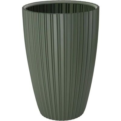 Garden ID Fancy Pot de Fleurs Vert en Polyéthylène - 40 x 58 cm - Pot de fleurs - Publicité Garden ID Fancy Pot de Fleurs Vert en Polyéthylène - 40 x 58 cm - Pot de fleurs - Publicité