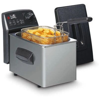 Fritel SF 4050 - Anthracite, Silver - Friteuse - Publicité Fritel SF 4050 - Anthracite, Silver - Friteuse - Publicité