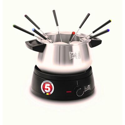 Fritel 142087 - Gris / Gris / Noir - appareil à fondue électrique Fritel 142087 - Gris / Gris / Noir - appareil à fondue électrique