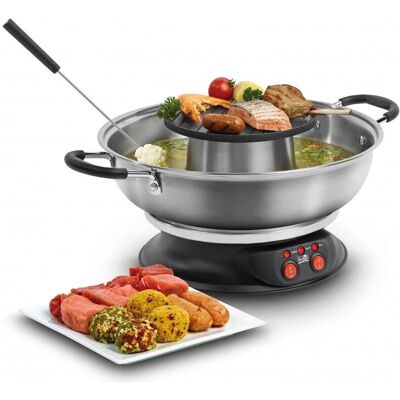 FRITEL FG 2970 - Noir, Gris - Casserole à fondue - Publicité FRITEL FG 2970 - Noir, Gris - Casserole à fondue - Publicité