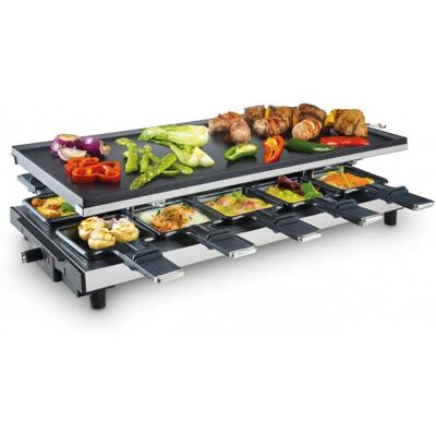 FRITEL RG 4180 - Noir, Gris - Grill à raclette - Publicité FRITEL RG 4180 - Noir, Gris - Grill à raclette - Publicité