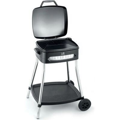 Fritel Kamado Elektrischer Tischgrill - Rot/Schwarz - 2000 W Fritel Kamado Elektrischer Tischgrill - Rot/Schwarz - 2000 W