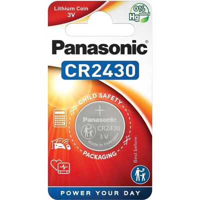 Panasonic CR2430 Lithium-Batterie - Batterie Panasonic CR2430 Lithium-Batterie - Batterie