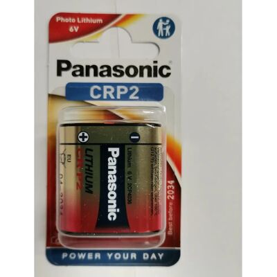 Batería de litio gris Panasonic CR-P2 - Batería Batería de litio gris Panasonic CR-P2 - Batería