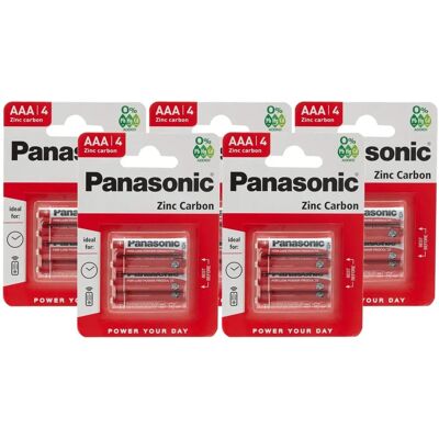 Pile Zinc-Carbon AAA Panasonic R03RZ/4BP - Pile Pile Zinc-Carbon AAA Panasonic R03RZ/4BP - Pile